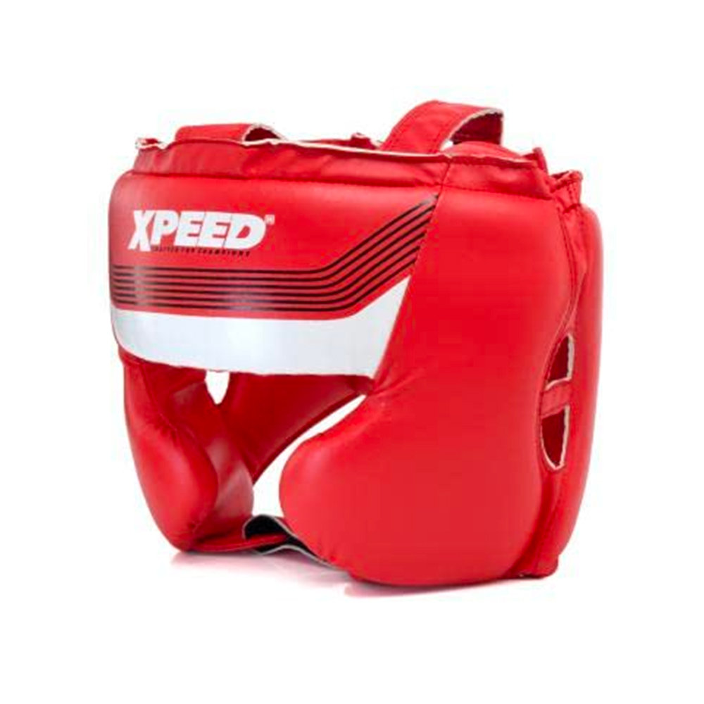 Xpeed Xp105 PVC Spar Headguard (Red) One size
