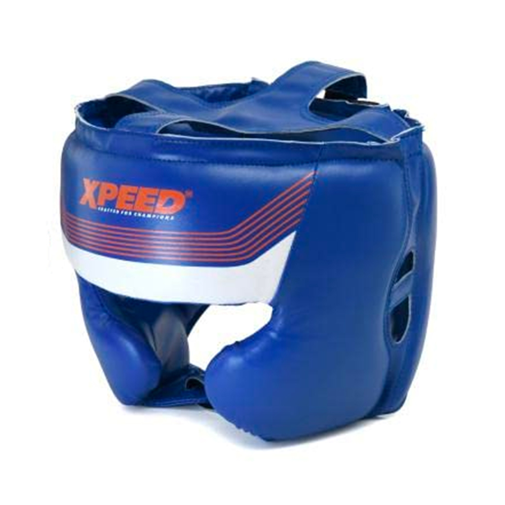 Xpeed Xp105 PVC Spar Headguard (Blue) One size